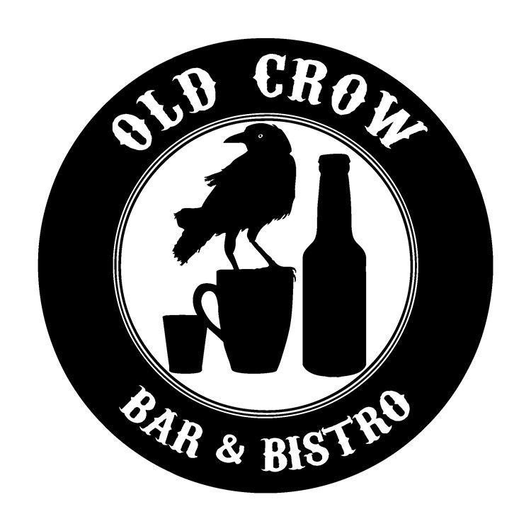 Old Crow Logo - OLD CROW BAR & BISTRO – LOGO, MENUS & SIGNAGE | Anxiety Attack Designs
