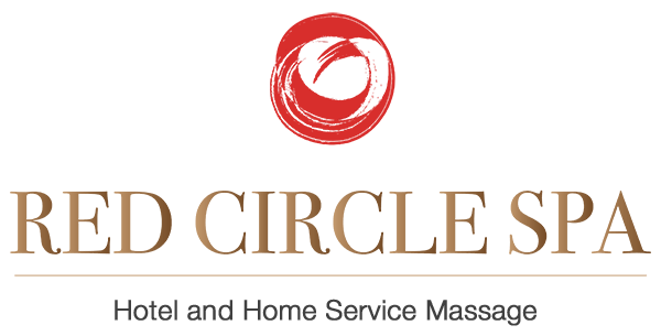 Red Spa Logo - Home Circle Spa