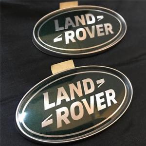 Oval V Logo - GENUINE LAND ROVER DISCOVERY V 5 SPORT REAR QUARTER POST BADGES ...