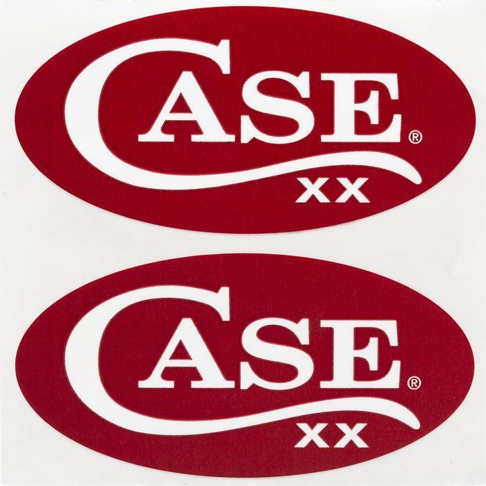 Oval V Logo - Case Oval Logo Sticker (2 Pack)