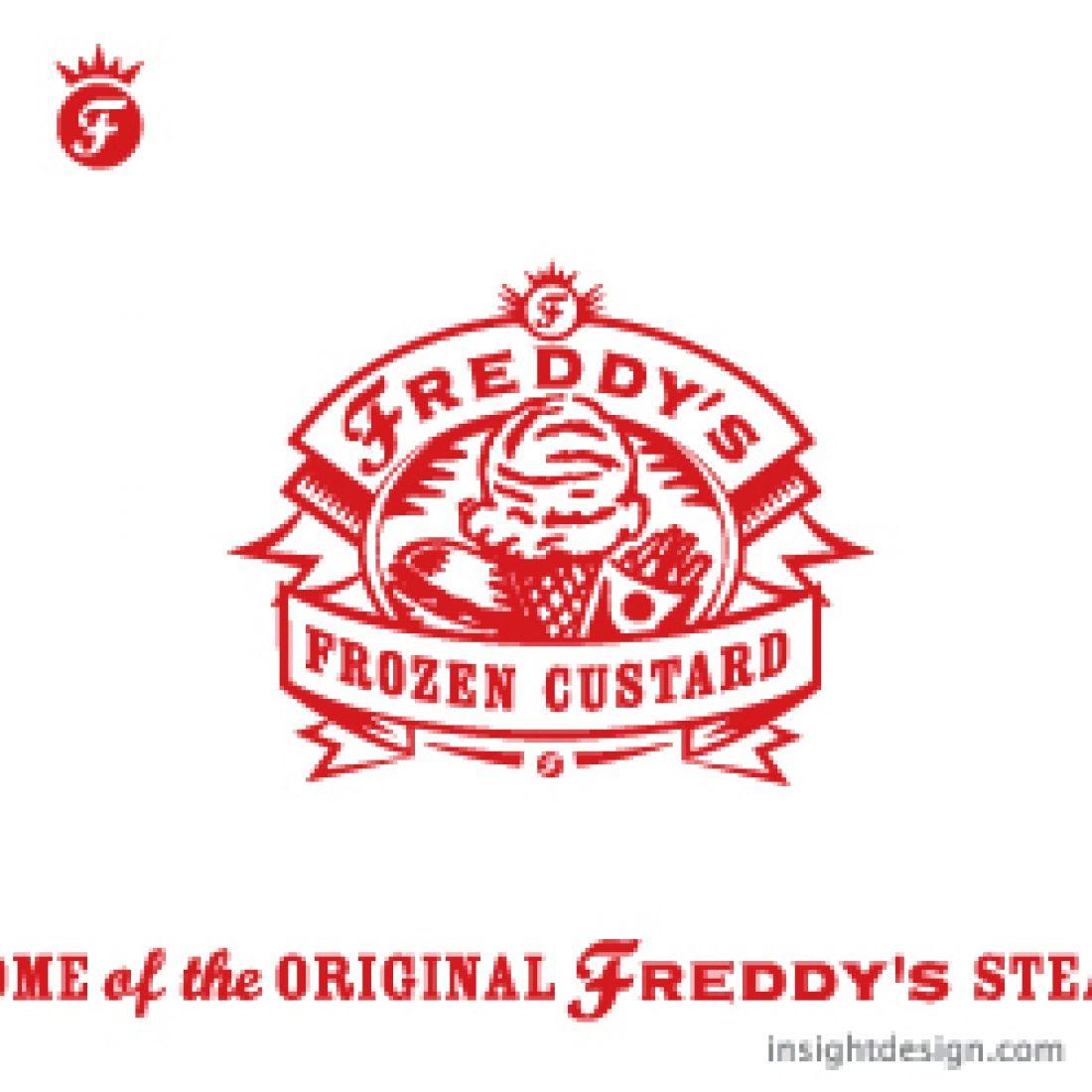 Freddy's Logo - Freddy's Frozen Custard logo design - Insight Design