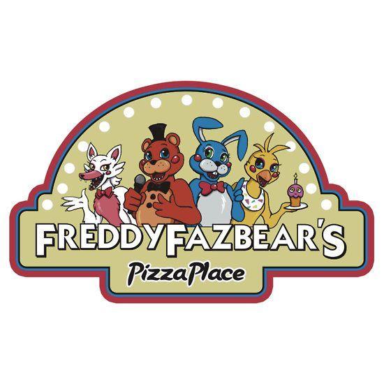 Fnaf Logo - Five Nights at Freddy's - FNAF 2 - Freddy Fazbear's Logo | Stickers ...