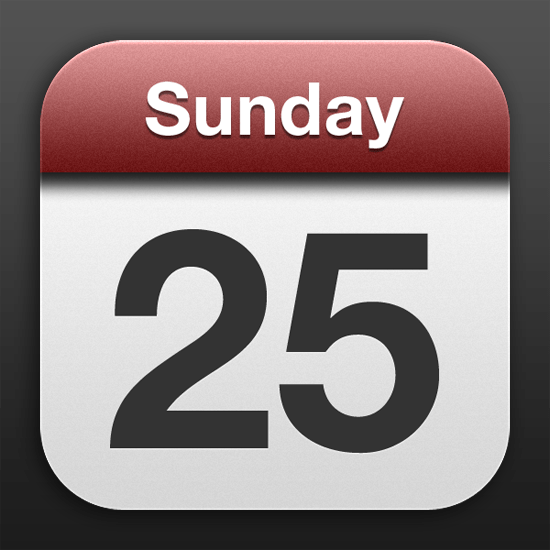 iPhone Calendar Apps Logo - Calendar (iOS)