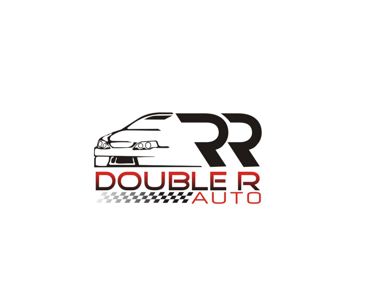 Double R Logo - Modern, Serious, Automotive Logo Design for Double R Auto