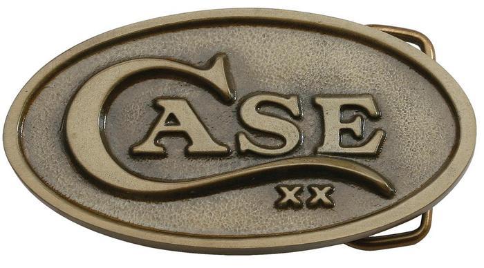 Oval V Logo - Case Oval Belt Buckle – caseknives.com