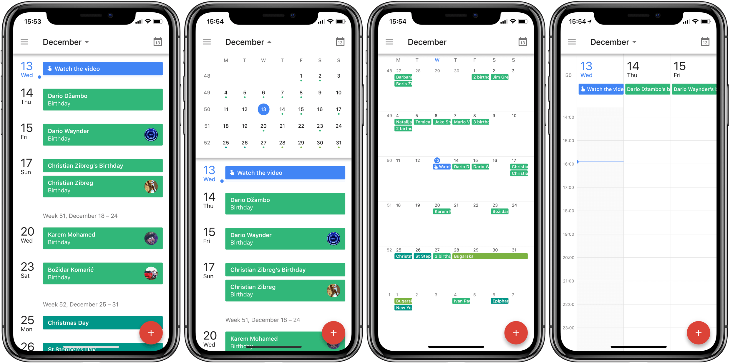 iPhone Calendar Apps Logo - Google Calendar picks up support for iPhone X, iOS 11 & drag and ...