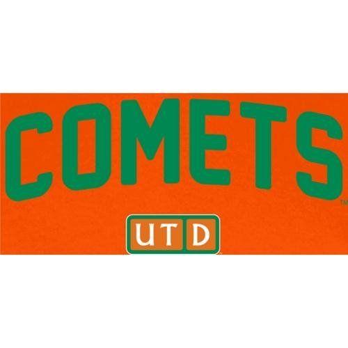 Utd Comets Logo - UTD Comets Mascot Logo Sweatshirt Orange: Amazon.co.uk: Sports ...