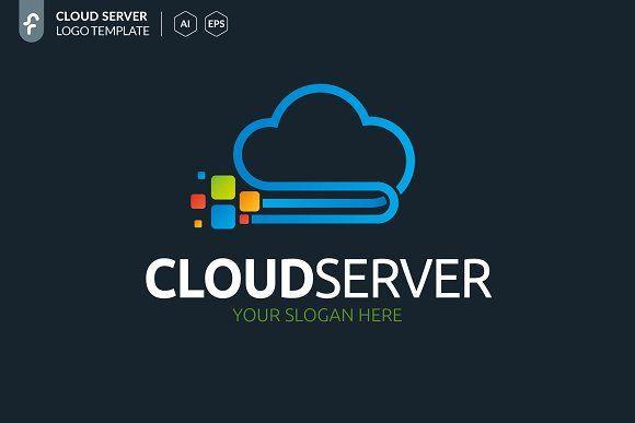 Cloud Server Logo - Cloud Server Logo ~ Logo Templates ~ Creative Market