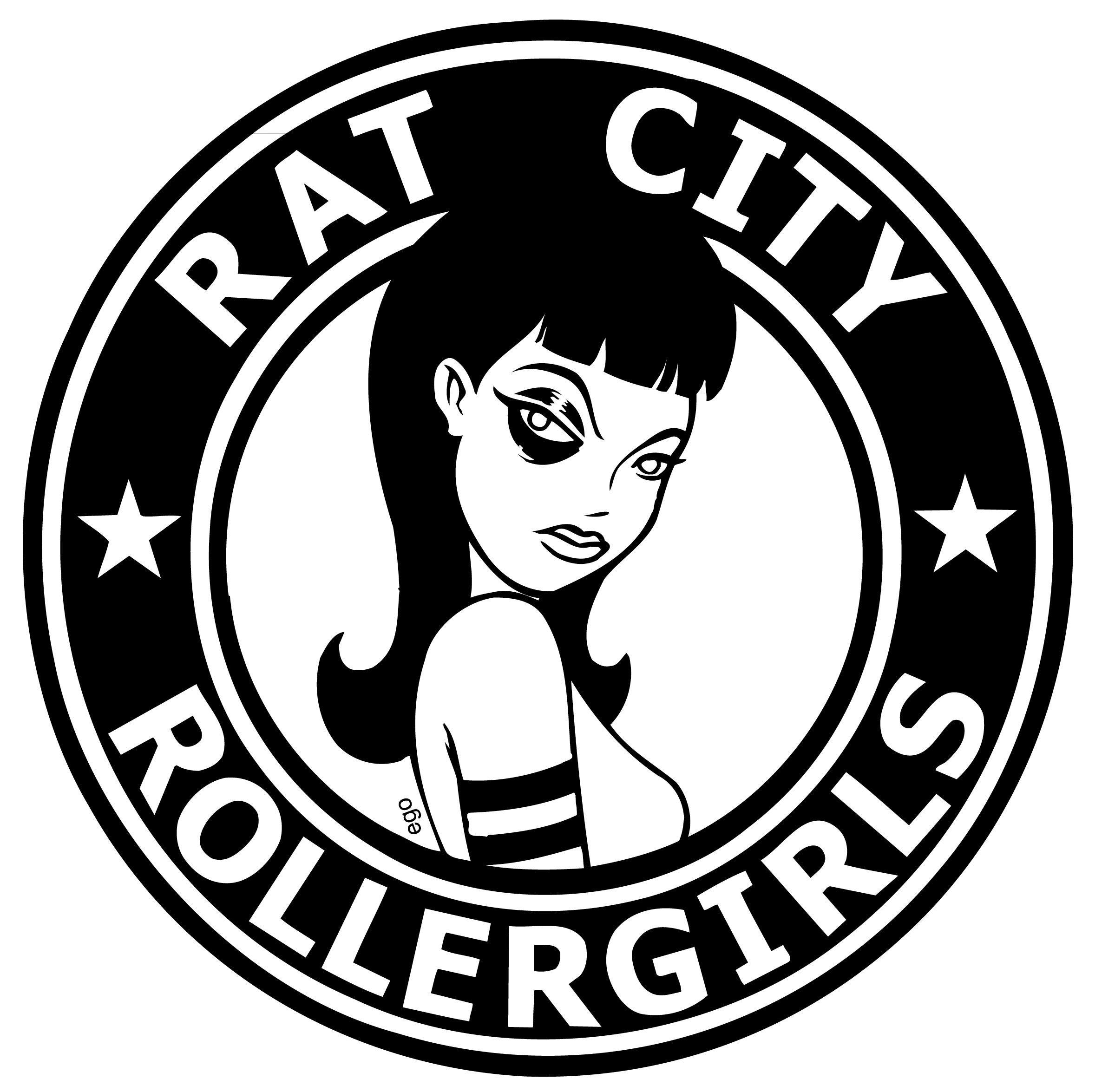 Flat Seattle Logo - Rat City Rollergirls, Women's Flat Track Derby Association Division ...