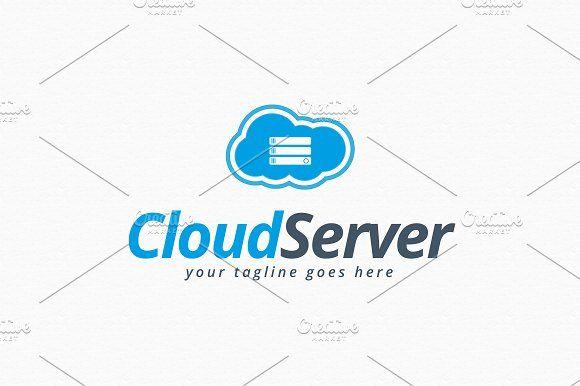 Cloud Server Logo - Cloud Server Logo Template ~ Logo Templates ~ Creative Market