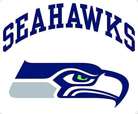 Flat Seattle Logo - Amazon.com : Seattle Seahawks 8