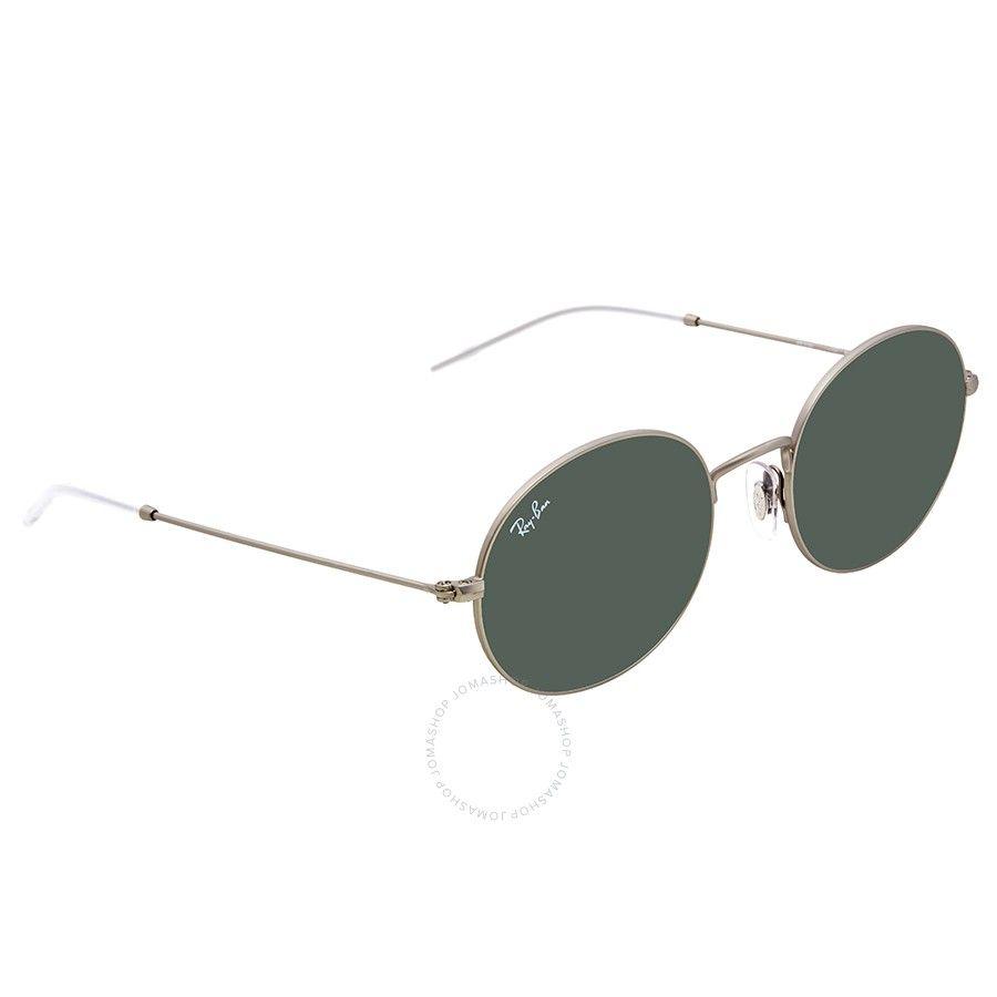White and Green Oval Logo - Ray Ban Green Oval Sunglasses RB3594 911671 53 - Ray-Ban ...