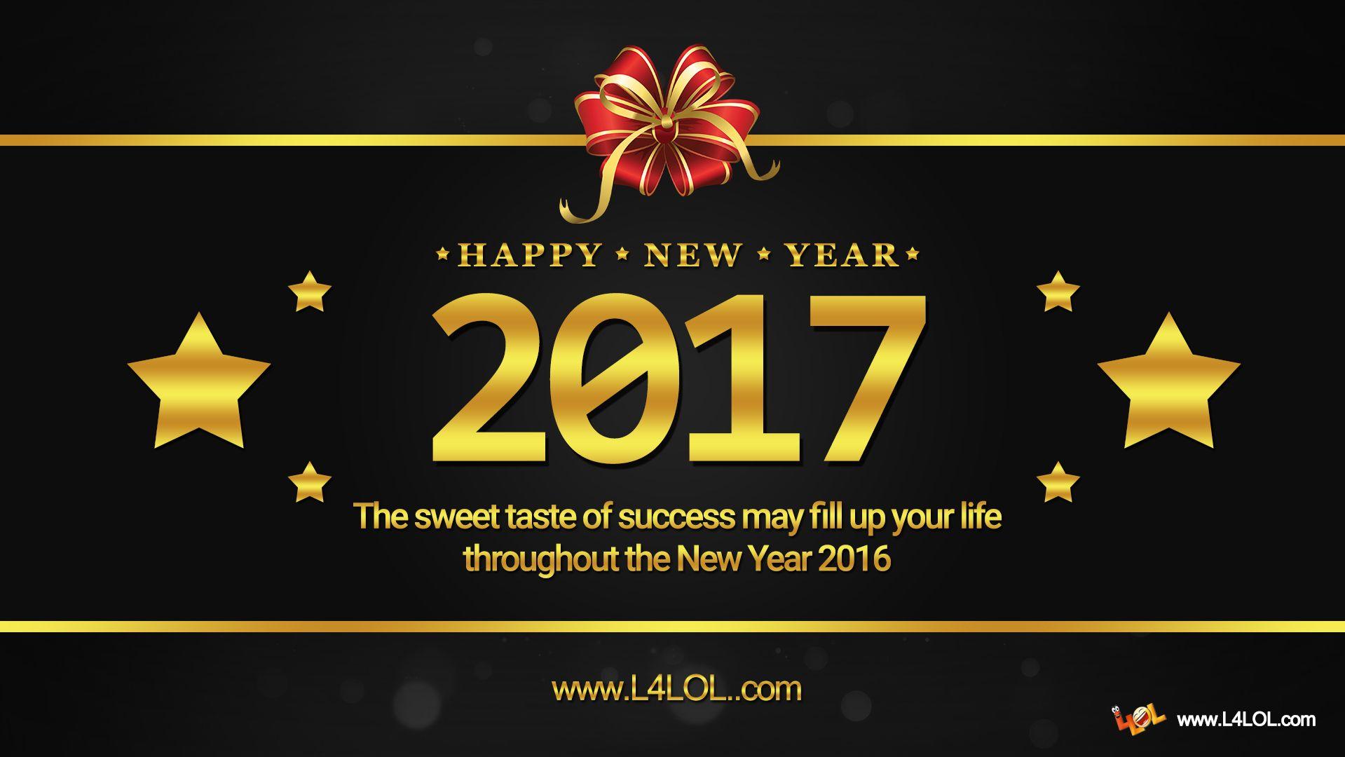 Year 2017 Logo - Happy New Year 2017 Logo Background Wallpaper 11373 - Baltana