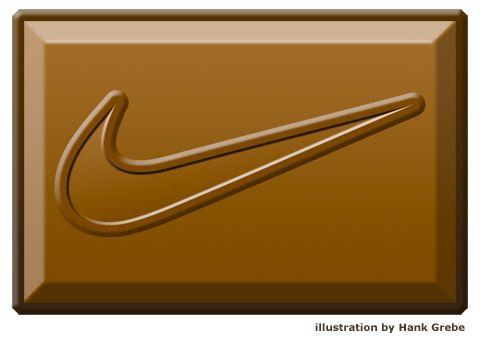 Brown Nike Logo - Thoughtful Preparations: Media Spin Blog Simply Tastey Chocolate Logo