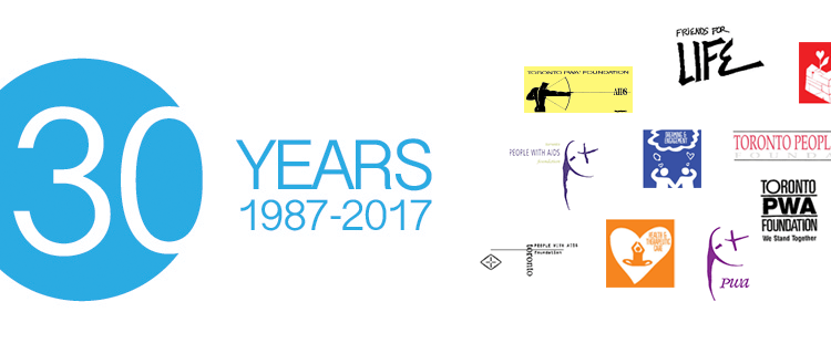 Year 2017 Logo - 30 Years of Resilience – Toronto People With AIDS Foundation