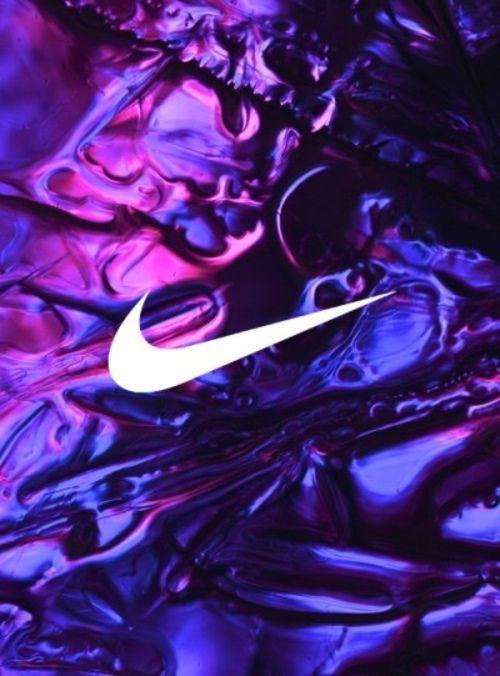 Purple and Blue Nike Logo - Logo Nike shared by anissa_photo on We Heart It