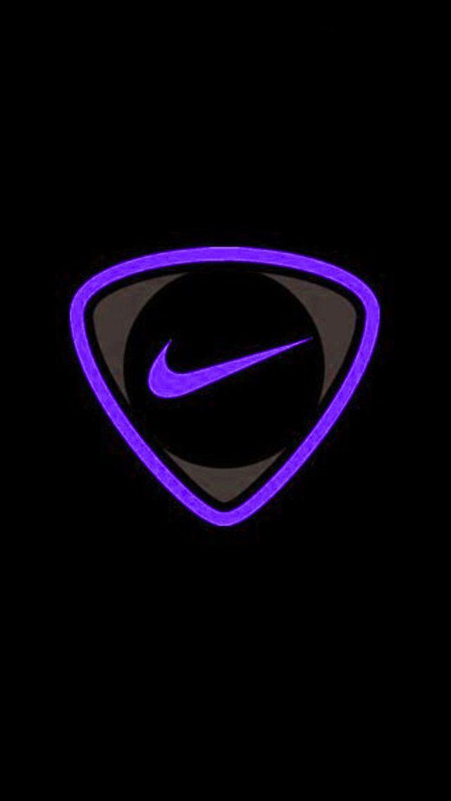 Purple and Blue Nike Logo - Download Purple Nike Logo New Wallpaper Mobile Version