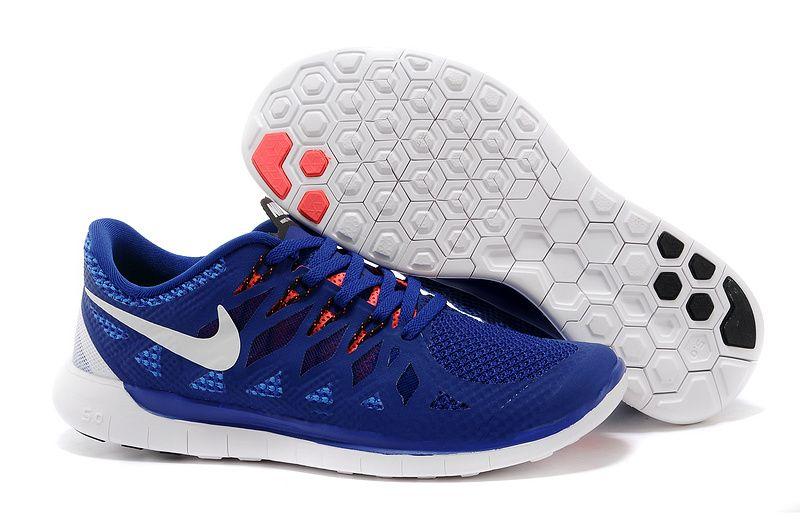 Purple and Blue Nike Logo - Nike Free 5.0+ 2014 Purple Blue Orange White Mens Running Shoes 2_5- xM