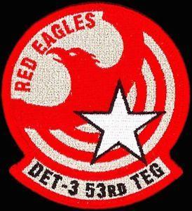 USAF Red Eagle Logo - USAF 53rd TEST & EVALUATION GROUP DETACHMENT 3 RED EAGLES Nellis