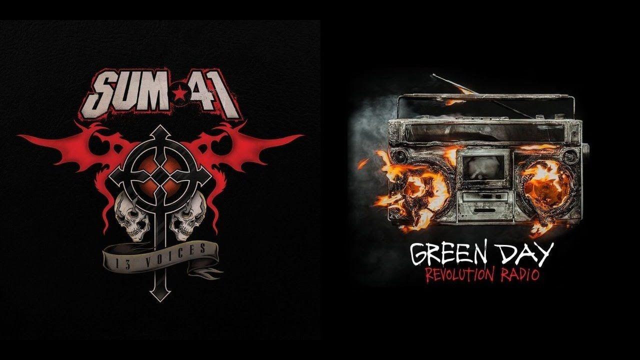 Green Day Revolution Radio Logo - Sum 41 - 13 Voices & Green Day - Revolution Radio Quick Reviews ...