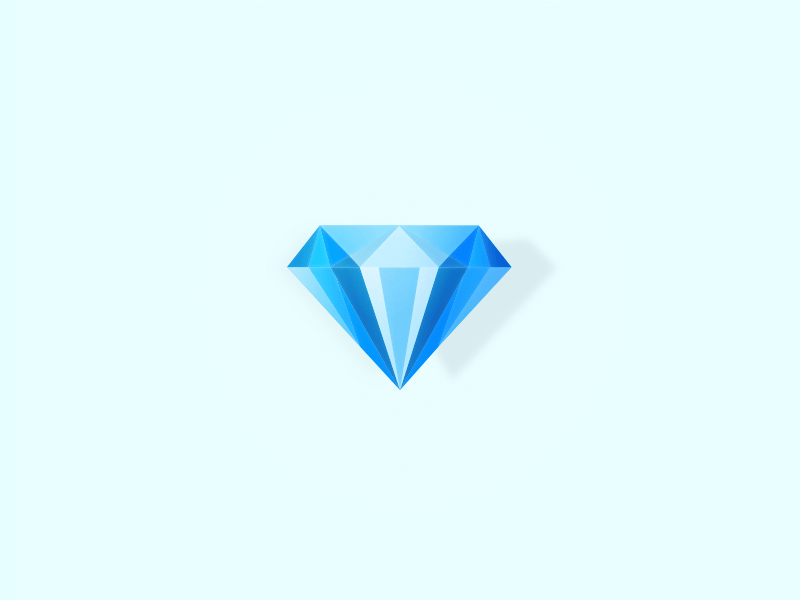 A Diamond in Diamond Logo - Diamond Logo by Dusan Zivanovic | Dribbble | Dribbble