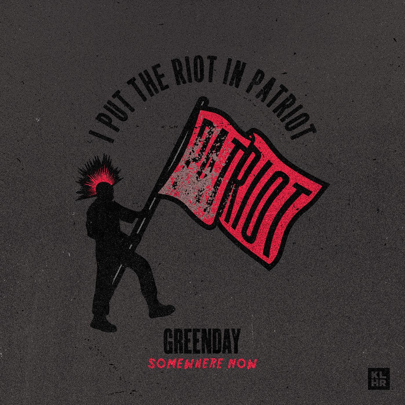 Green Day Revolution Radio Logo - Green Day Revolution Radio – Album Project. on Behance