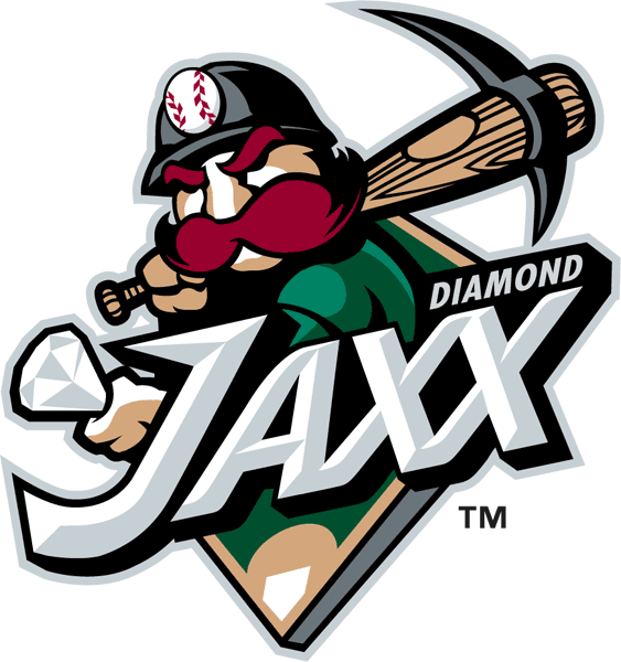 Baseball Diamond Logo - West Tennessee Diamond Jaxx Primary Logo - Southern League (SL ...