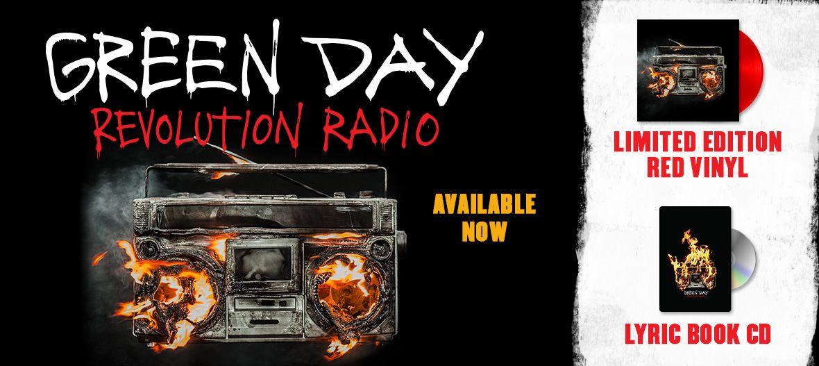 Green Day Revolution Radio Logo - Green Day - Official Store