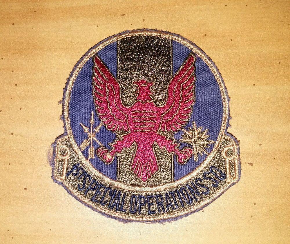 USAF Red Eagle Logo - USAF 1st SOS Special Operations SQ Squadron Red Eagle Velcro