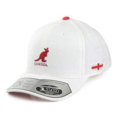 White Kangol Logo - Kangol Nations 110 Baseball Cap - England - White Adjustable: Amazon ...