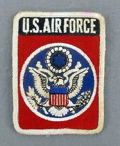 USAF Red Eagle Logo - USAF United States Air Force Eagle Emblem Iron On Shoulder Patch