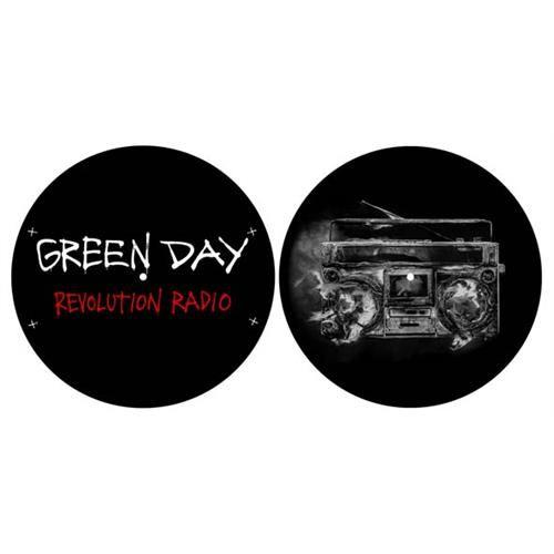 Green Day Revolution Radio Logo - Planet Rock | Revolution Radio (Black) | Green Day