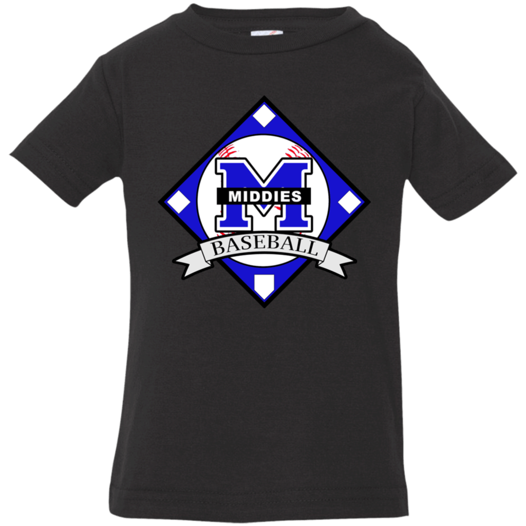 Baseball Diamond Logo - Infant T-Shirt - Middletown Baseball - Diamond Logo – fanraise