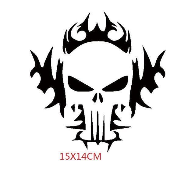 Sniper Logo - Punisher Tribal American Sniper Logo Vinyl Decal wall Sticker High ...