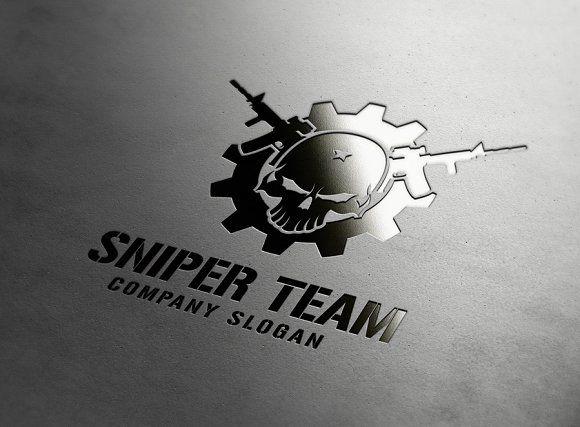 Sniper Logo - Sniper Team Logo ~ Logo Templates ~ Creative Market