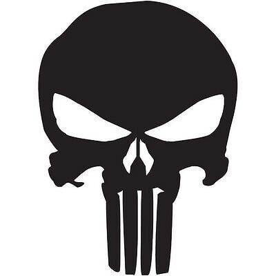 Sniper Logo - PUNISHER SKULL LOGO Car Sticker Window American Sniper Reflective ...