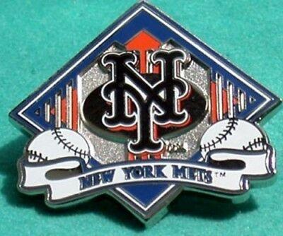 Baseball Diamond Logo - NEW YORK METS Mlb Baseball Diamond Logo Pin - $7.99 | PicClick