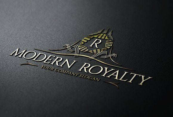 Royalty Logo - Modern Royalty Logo Template Logo Templates Creative Market