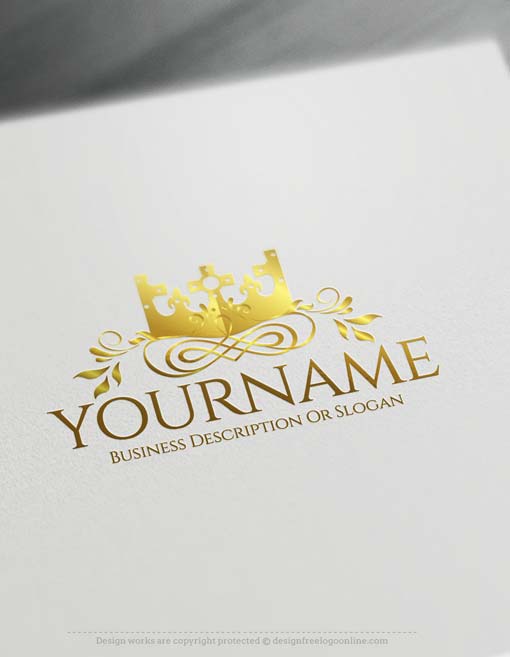 Royalty Logo - Online Royalty King Crown logo design - Free Logo Maker