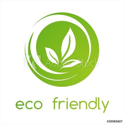 Eco-Friendly Logo - leaves ,Green Eco friendly business logo design - Buy this stock ...