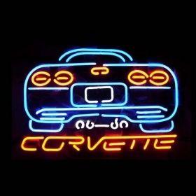 Light Corvette Logo - China Corvette Logo Real Glass Neon Bar Pub Light Sign Neon