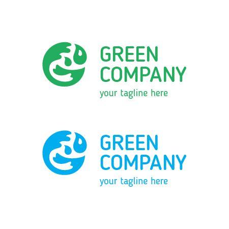 Eco Green Logo - Eco Green Company Logo Template