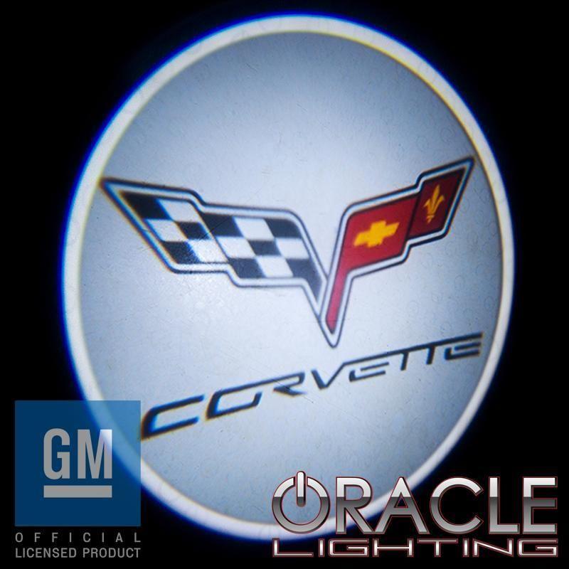 Light Corvette Logo - Corvette ORACLE GOBO LED Door Light Projector – ORACLE Lighting
