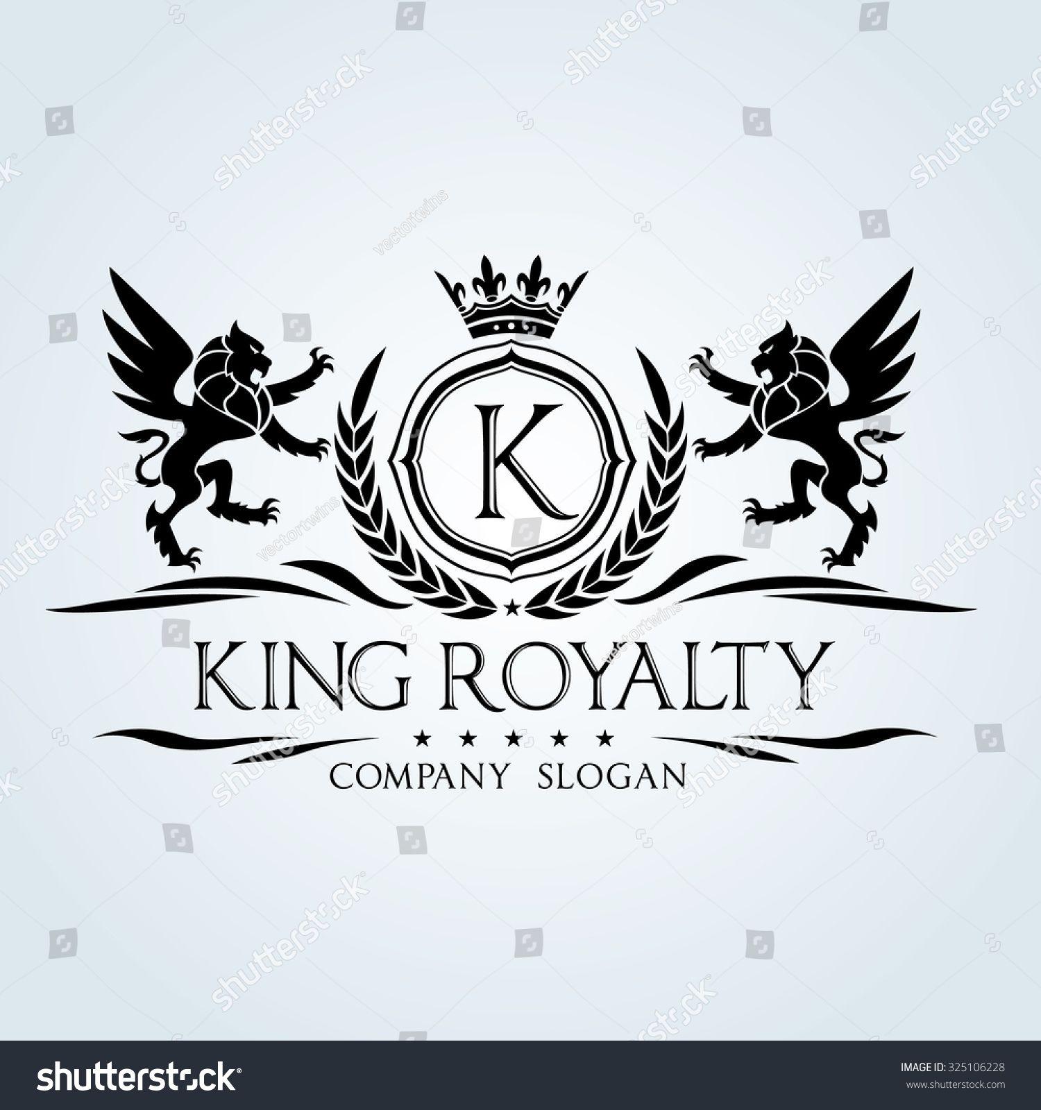 Royalty Logo - King Royalty, boutique brand, real estate, property, royalty, crown logo