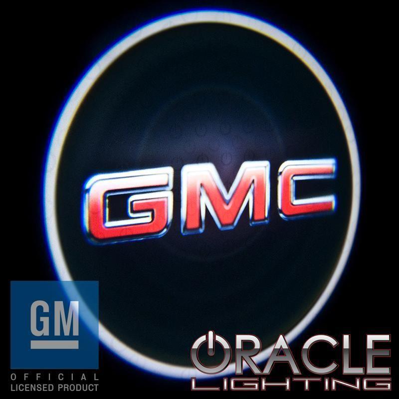 Light Corvette Logo - GMC ORACLE GOBO LED Door Light Projector