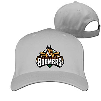 Schaumburg Boomers Logo - Adult Schaumburg Boomers Logo Baseball Hat Fishing Visor Cap (6 ...