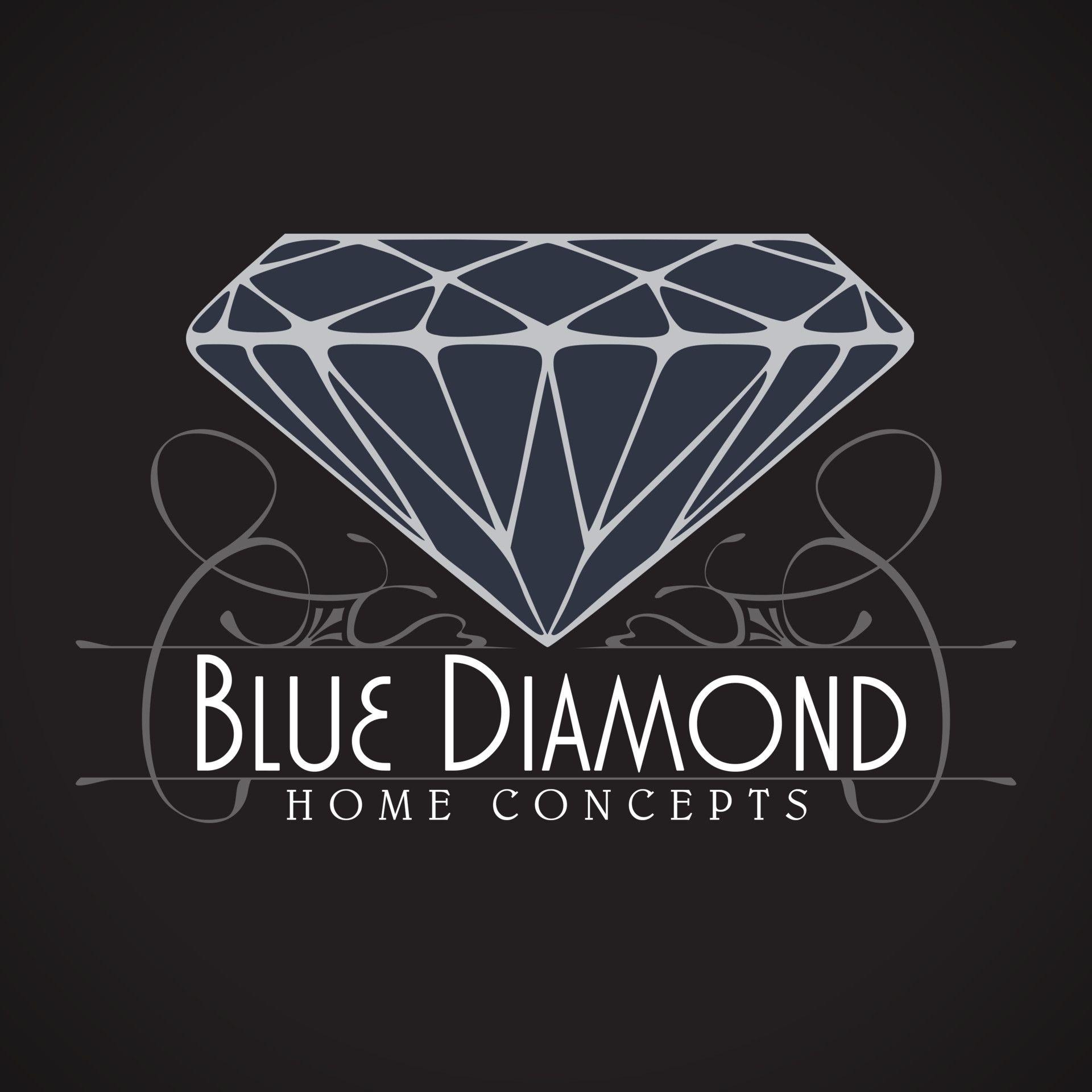 Blue Diamond Brand Logo - ArtStation - Blue Diamond (Logo, Classy & Rustic), Dustin Halstead