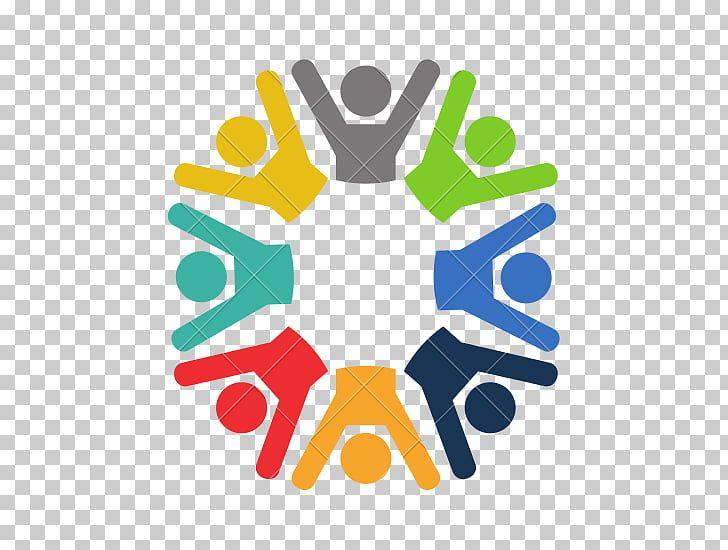 Multi Colored Round Logo - Computer Icons Teamwork Graphic design, teamwork, round multicolored ...