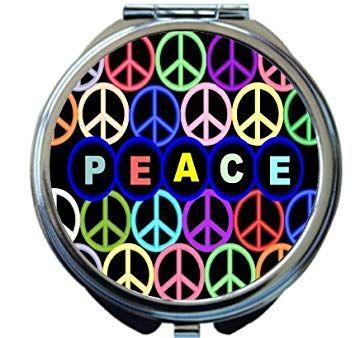 Multi Colored Round Logo - Amazon.com : Rikki Knight Multi Colored Peace Logos Design Round ...