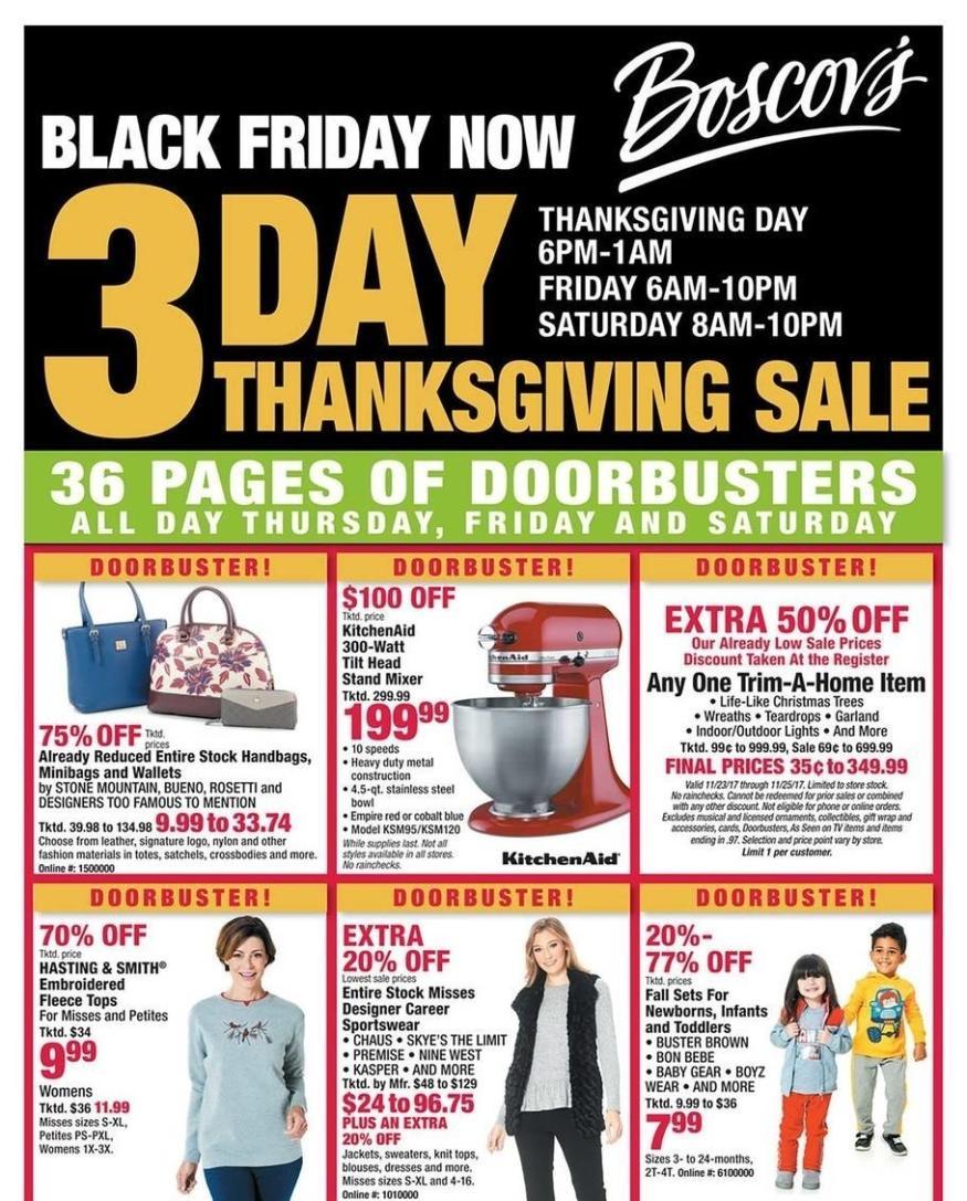 Boscov's Logo - Boscov's Black Friday Ad for 2019 | BlackFriday.com